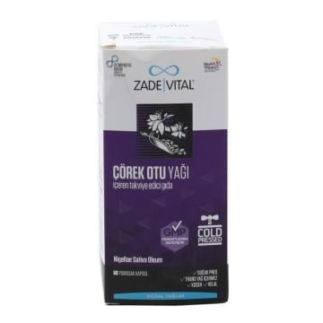 Zade Vital Çörek Otu Yağı 900 mg 60 Blister Kapsül