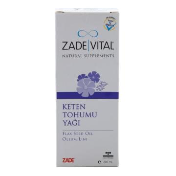 Zade Vital Keten Tohumu Yağı 200 ml