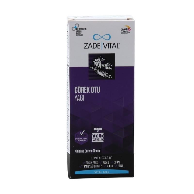 Zade Vital Çörek Otu Yağı 200 ml