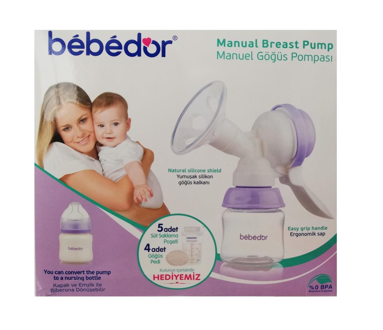 Bebedor 8677 Manuel Göğüs Pompası - Hediyeli