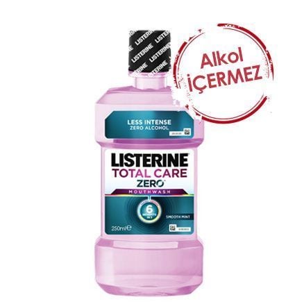 Listerine Total Care Zero Hafif Nane Alkolsüz 250 ml Gargara