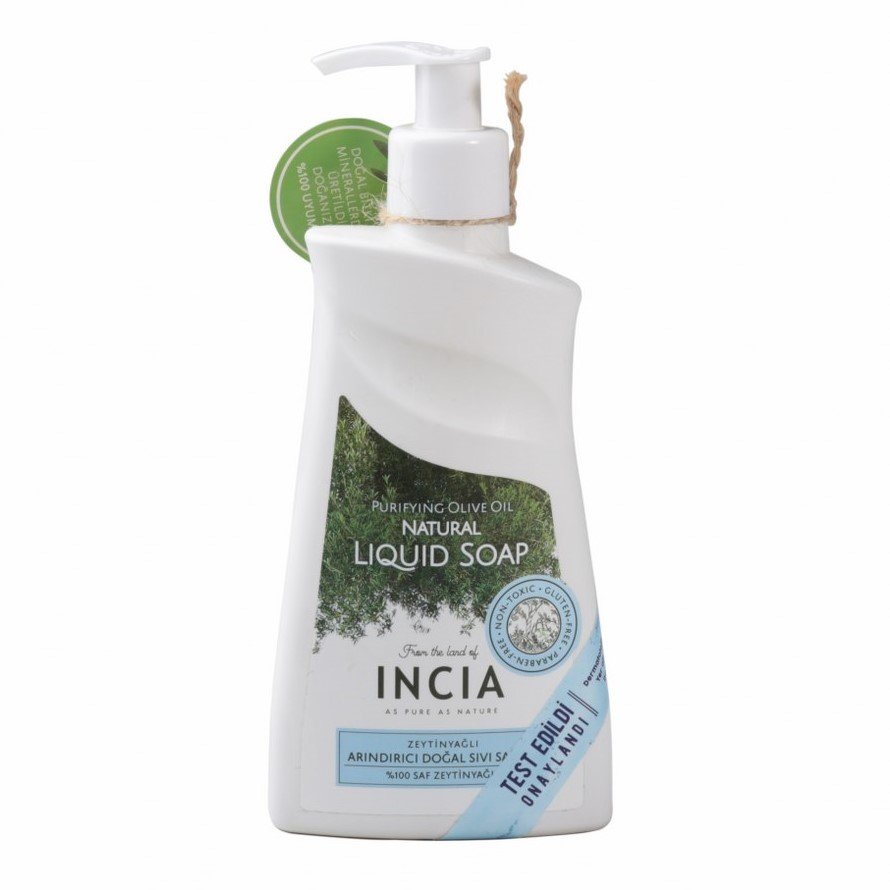 Incia Arındırıcılı Zeytinyağlı Sıvı Sabun 250 ml