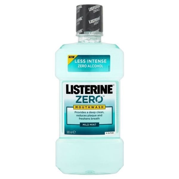 Listerine Zero Hafif Nane Aromalı Alkolsüz 250 ml Gargara