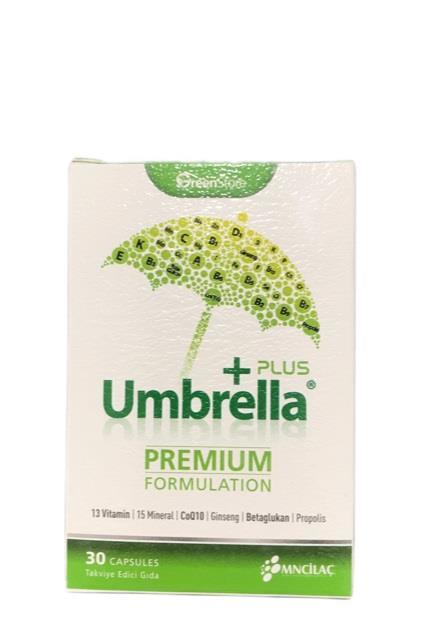 Umbrella Plus Multivitamin ve Mineral 30 Kapsül