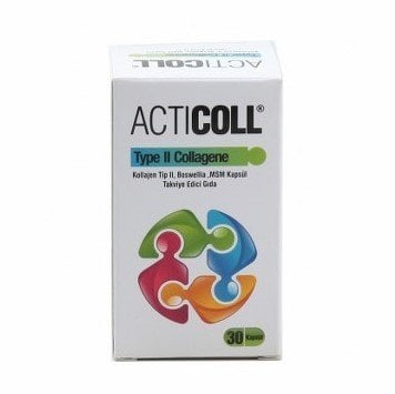 Activus ActiColl Type II Collagene Kollajen 30 Kapsül