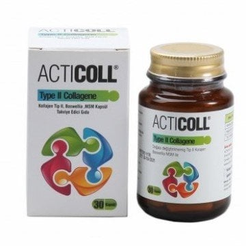 Activus ActiColl Type II Collagene Kollajen 30 Kapsül