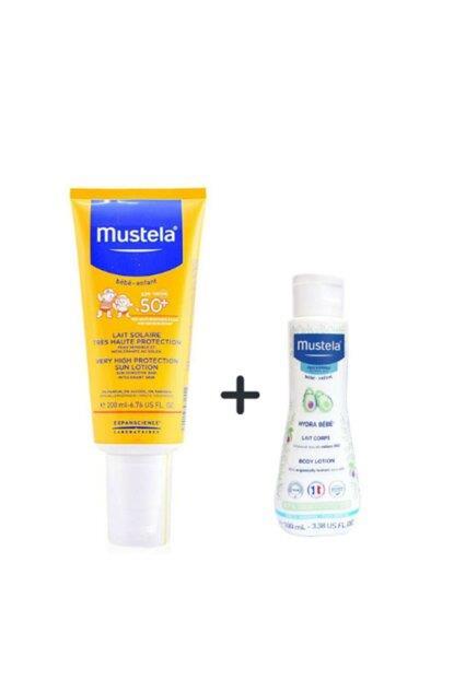 Mustela Spf50+ Güneş Losyonu 200ml+Vücut Losyonu 100ml