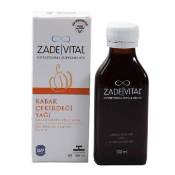 Zade Vital Kabak Çekirdeği Yağı 100 ml