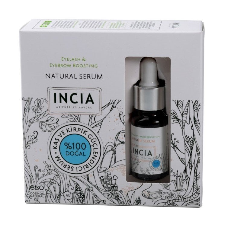 Incia Kaş ve Kirpik Güçlendirici Doğal Serum 10 Ml