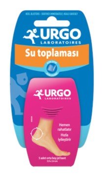 Urgo Topuk Su Toplamaya Karşı Jel Şefaf Bant 5 Adet