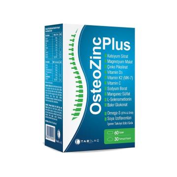 Osteozinc Plus  Calcium 60 Tablet + 30 Yumuşak Kapsül