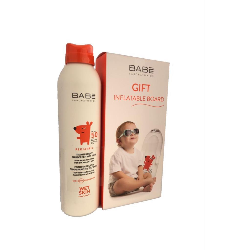 Babe Pediatric Bebekler İçin Transparan Güneş Spreyi SPF 50 200 ml - Deniz Yatağı Hediyeli