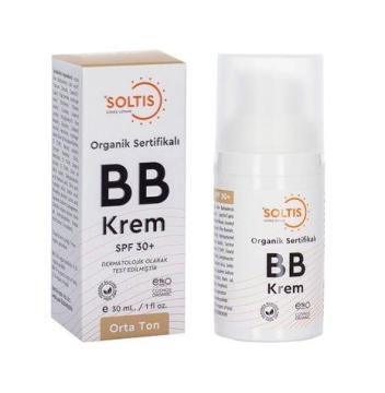 Soltis Organik Sertifikalı SPF 30+ Orta Ton BB Krem 30 ml