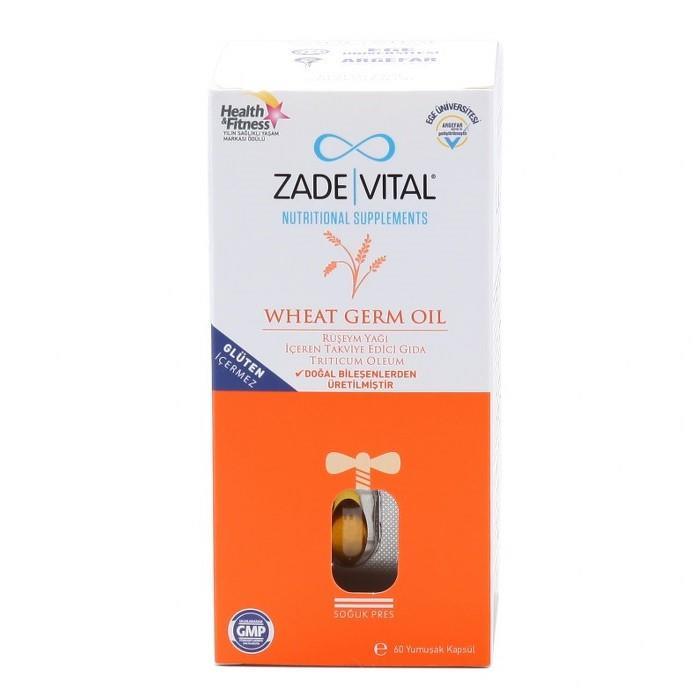Zade Vital Rüşeym Yağı 500 mg 60 Blister Kapsül