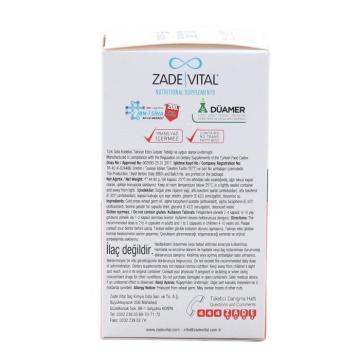 Zade Vital Rüşeym Yağı 500 mg 60 Blister Kapsül