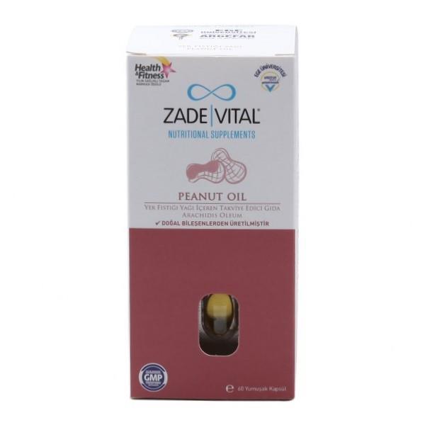 Zade Vital Yer Fıstığı Yağı 800 mg 60 Blister Kapsül