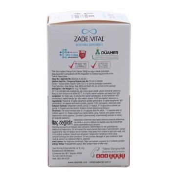 Zade Vital Yer Fıstığı Yağı 800 mg 60 Blister Kapsül