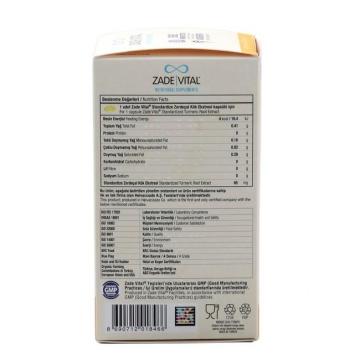 Zade Vital Curcumin Zerdeçal 500 mg 60 Blister Kapsül