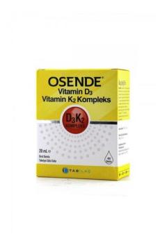 Osende D3 K2 Kompleks Damla 20 ml