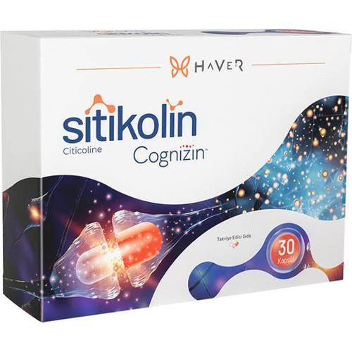 Haver Sitikolin Cognizin 250 mg Takviye Edici Gıda 30 Kapsül
