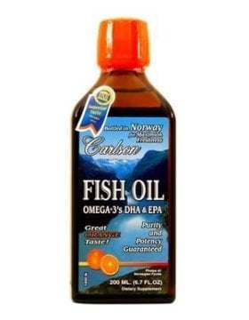 Carlson Fish Oil Omega 3 Balık Yağı Şurubu Portakal Aromalı 200 ml