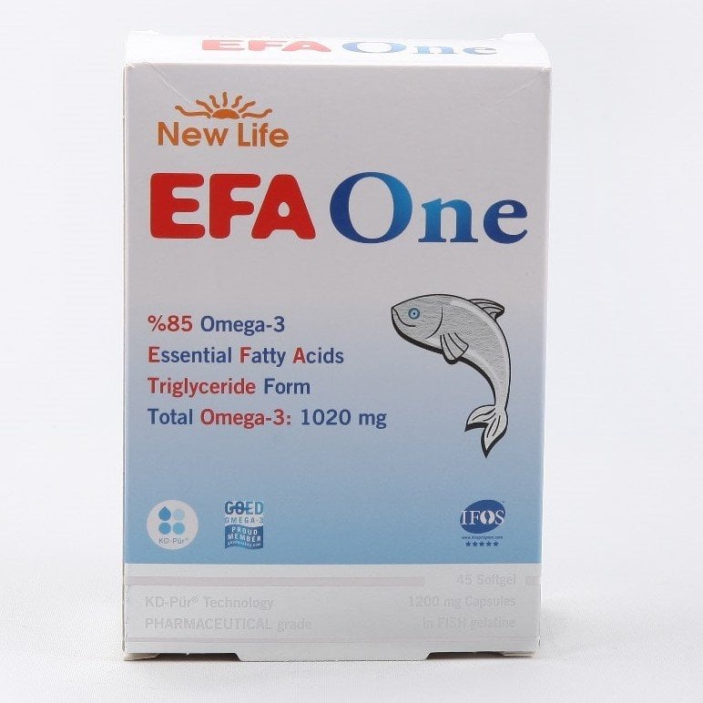 New Life Efa  One Omega 3 Balık Yağı 45 Softgel