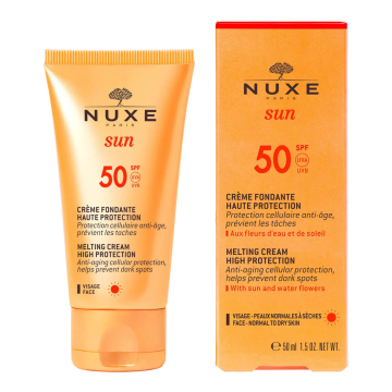 Nuxe Sun Fondante Visage Creme Spf 50 Güneş Koruyucu Yüz Kremi 50 ml