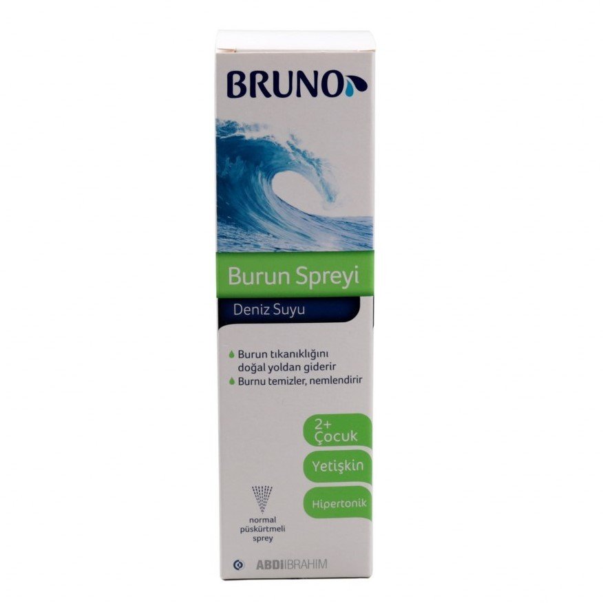 Bruno Yetişkin Hipertonik Deniz Suyu 100 ml