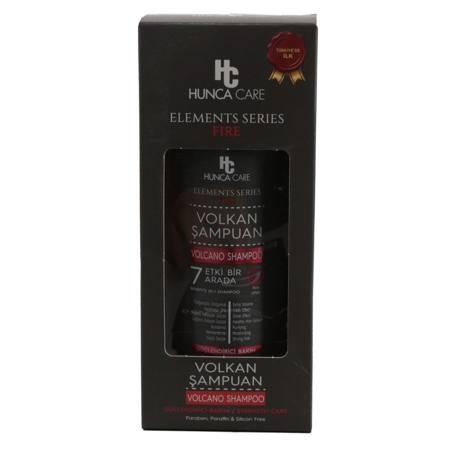Hunca Care 7 Etki Volkan Güçlendirici Bakım Şampuanı 500 g