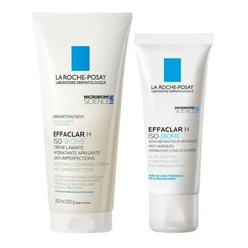 La Roche Posay Effaclar H Iso-Biome Yatıştırıcı Nemlendirici Temizleme ve Bakım Seti