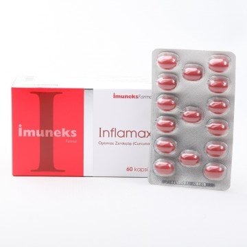 İmuneks Inflamax Optimize Zerdeçöp 60 Kapsül
