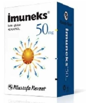 İmuneks 50 mg 40 Kapsül
