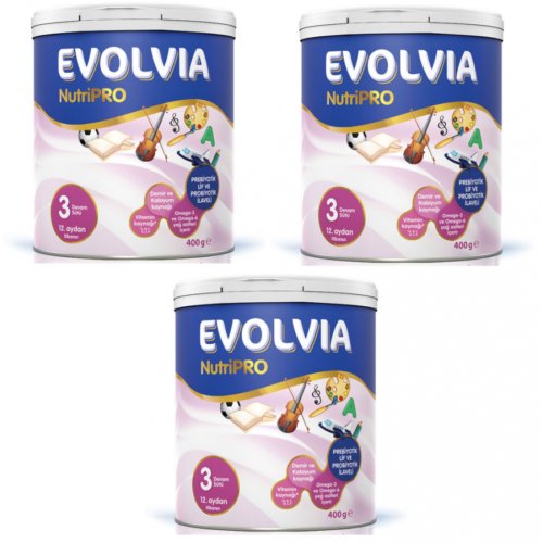 Evolvia NutriPRO 3 400 gr 3 lü Set