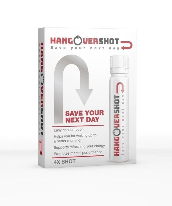 Hangovershot Save Your Next Day 25 ml x 4 Shot