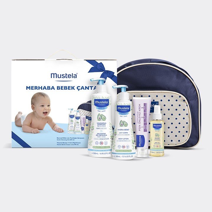 Mustela Merhaba Bebek Bakım Çantası