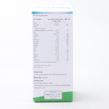 Hyper SuperMap Liquid Şurup 250 ml
