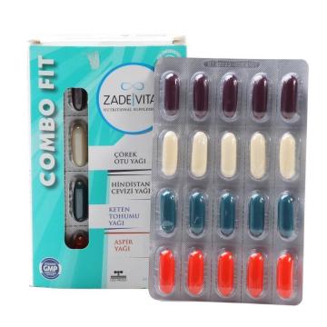 Zade Vital Combo Fit 1000 mg 60 Blister Kapsül