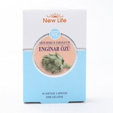 New_Life Enginar Özü 40 Kapsül
