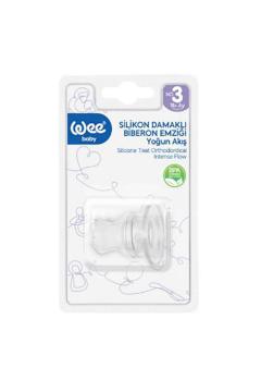 Wee Baby Silikon Damaklı Biberon Emziği No:3 127