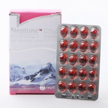 Neptune Krill Oil Omega-3 Kids Takviye Edici Gıda 40 Mini Kapsül SKT 05/2020