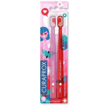 Curaprox 5460 Ultra Soft Limited Edition Love 2'li Diş Fırçası