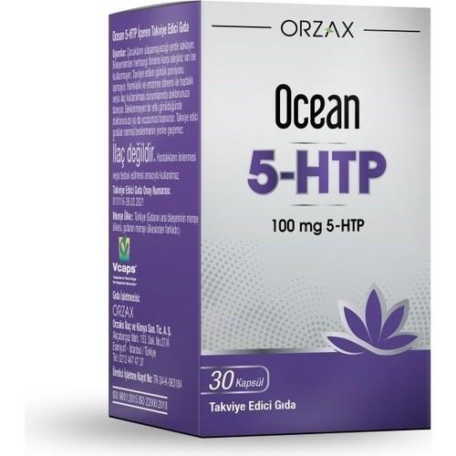 Orzax Ocean 5-HTP Takviye Edici Gıda 30 Kapsül