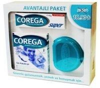 Corega Protez Yapıştırıcı Krem 40 gr + Temizleyici 32 Tablet