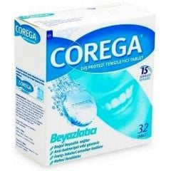 Corega Diş Protezi Beyazlatıcı 32 Tablet