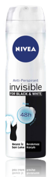 Nivea Invisible Black-White Pure Anti-Perspirant Deodorant 150 ml