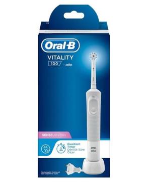 Oral-B Şarjlı Fırça Vitality 100 Beyaz