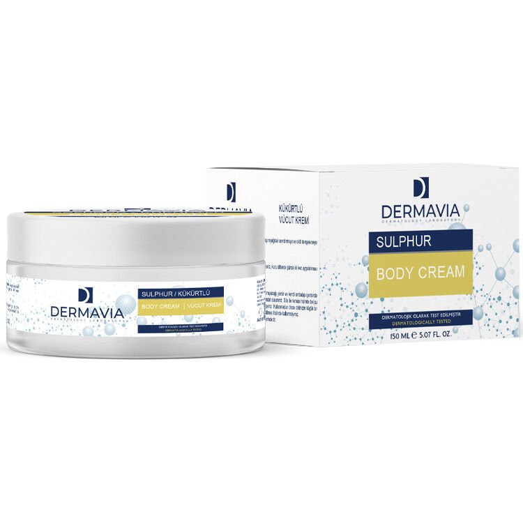 Dermavia Kükürtlü Vücut Kremi 150 Ml