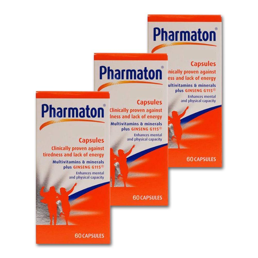 Pharmaton 60 Kapsül 3 Adet
