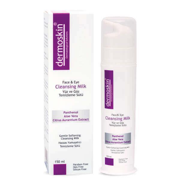 Dermoskin Yüz ve Göz Temizleme Sütü 150 ml