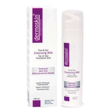 Dermoskin Yüz ve Göz Temizleme Sütü 150 ml